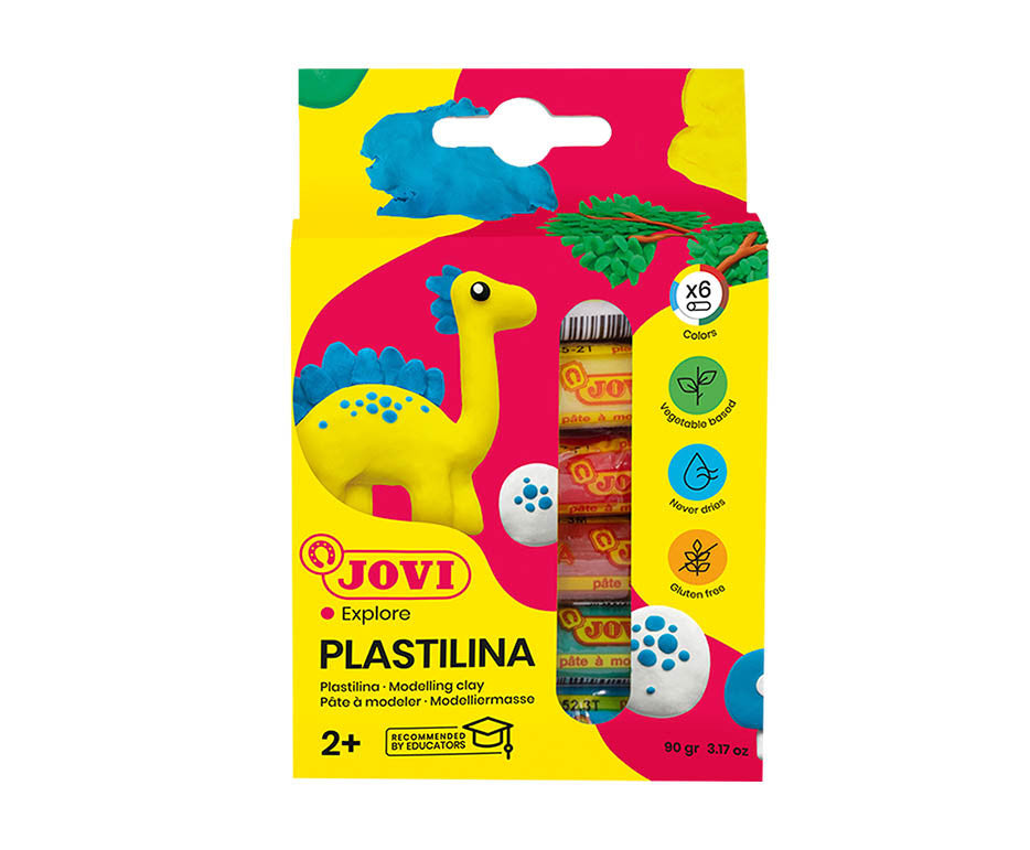 JOVI Plastilina de 6 colores