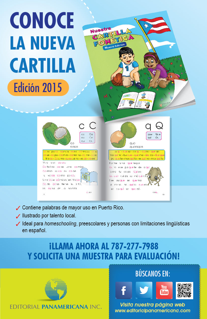 Nuestra Cartilla Fonetica Ediccion Panamericana Inc.