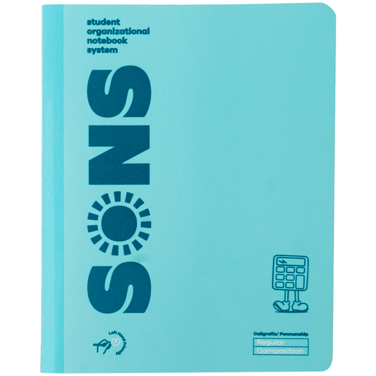 Libreta Sons - Azul Regular