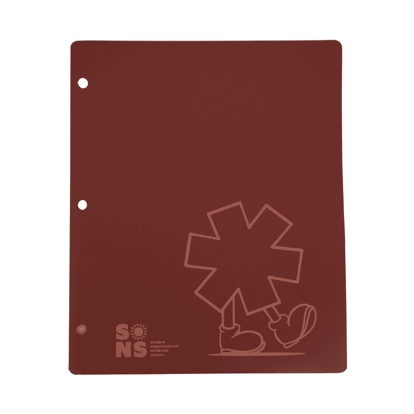 Sons Folder Burgundy