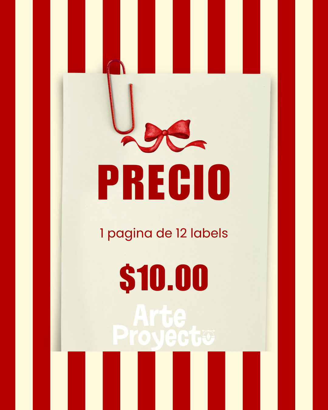 Labels navideños