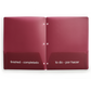 Sons Folder Burgundy