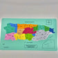 Mapa de Puerto Rico en Foamy